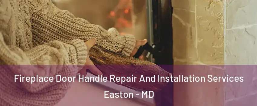 Fireplace Door Handle Repair And Installation Services Easton - MD