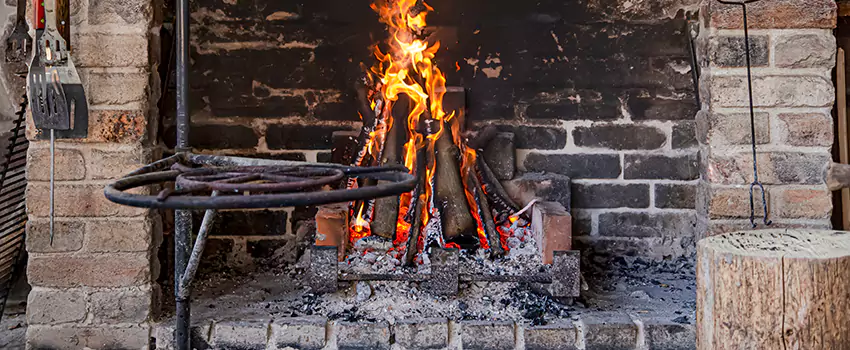 Cracked Electric Fireplace Bricks Repair Services in Easton, MD