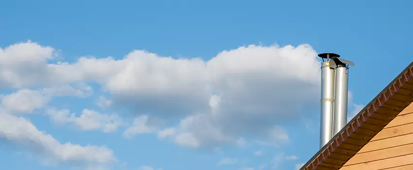 Chimney Metal Flue Installation in Easton, Maryland