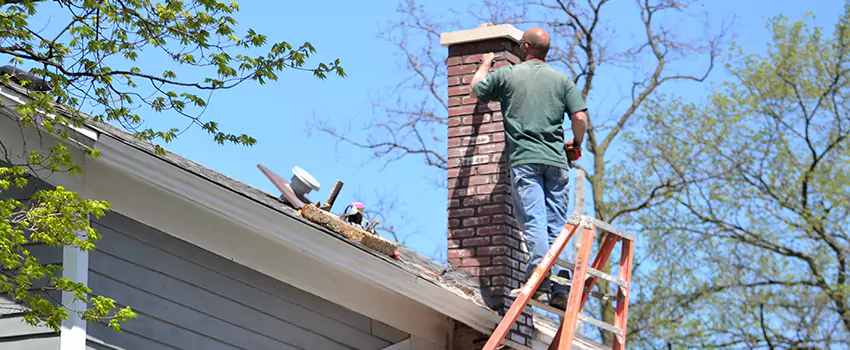 Vinyl and PVC Chimney Flashing Installation in Easton, MD
