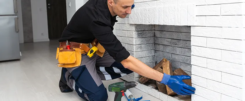 Fireplace Damaged Damper Frame Repair Services in Easton, Maryland