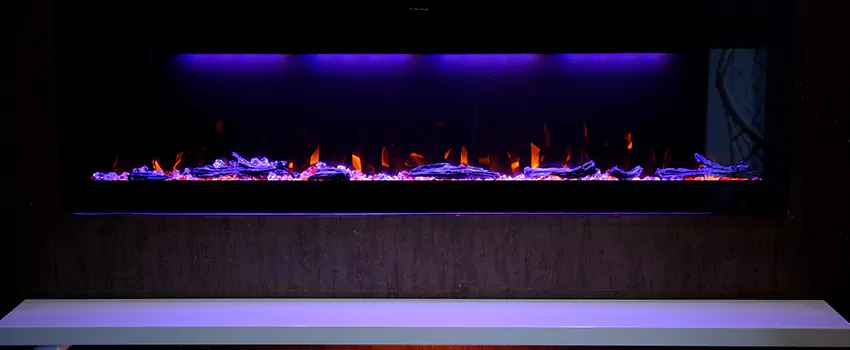 Dynamic Flame Color Fireplace Installation in Easton, MD