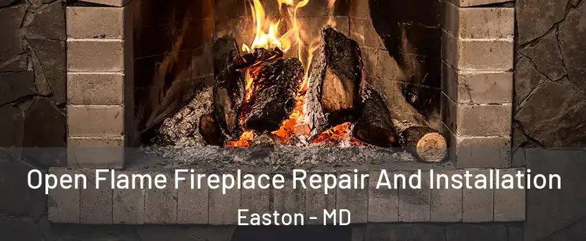 Open Flame Fireplace Repair And Installation Easton - MD